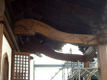 妙厳寺薬師堂改修工事改修後