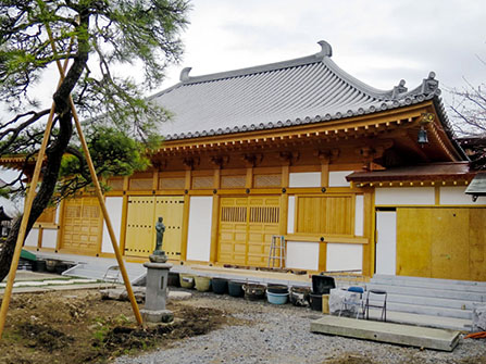 成就院本堂新築工事　完成